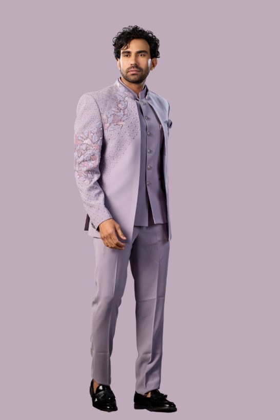 MAUVE COLOR  JODHPURI
